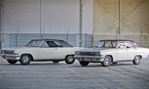 Opel Kapitän, Admiral e Diplomat in mostra all’Opel Classic.