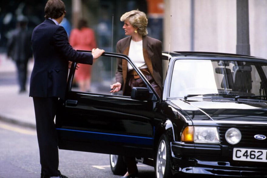 All’asta la Ford Escort RS Turbo di Lady D.