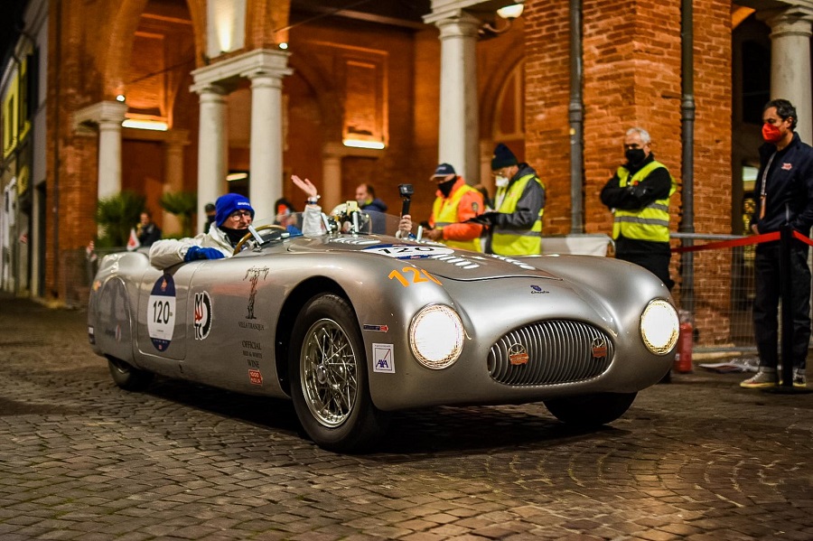 La Cisitalia 202 di Nivola dal MAUTO al GP Nuvolari.