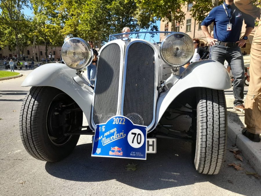 Aliverti-Valente su BMW 328 Roadster del 1937 vincono il Gran Premio Nuvolari 2022.