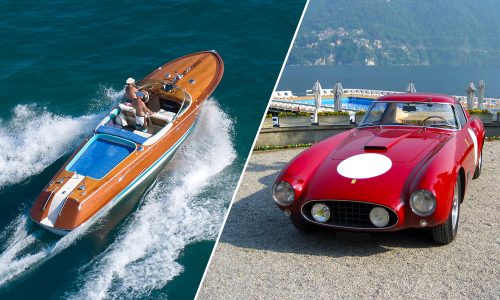 Motoscafi e auto d’epoca per i 100 anni di Carlo Riva.