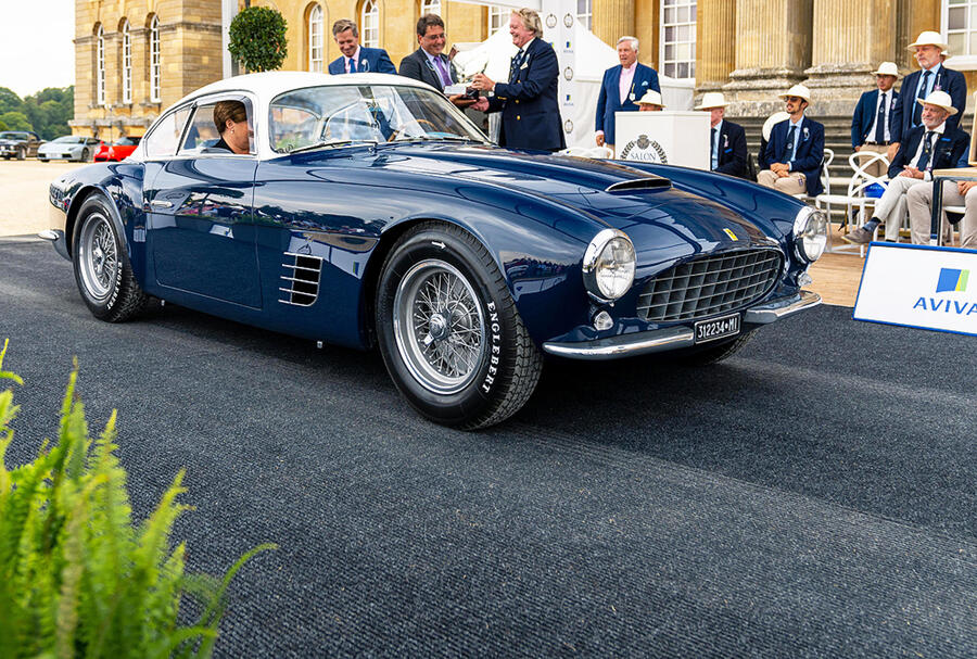 Ferrari 250 GT Tour de France ‘best of show’ al Salon Privé.