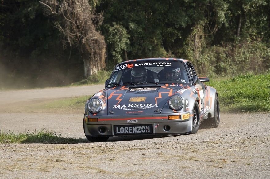 Bernardino Marsura strapazza tutti al 17° Rally Due Valli Historic.