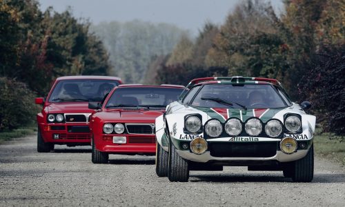 Le linee mitologiche di Strato’s, Rally 037 e Delta per ispirare il futuro del marchio.