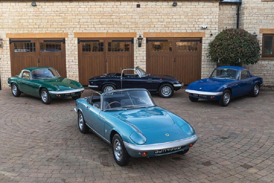 All’asta 7 Lotus Elan appartenute a Vip.