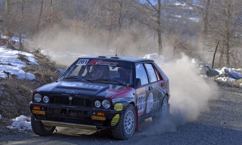 Lucky-Pons, Lancia Delta Integrale, vincono il 3° Rally Storico Valle del Tevere.