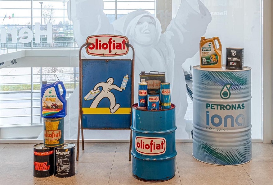 Il museo Petronas di Torino ricorda i marchi storici italiani.