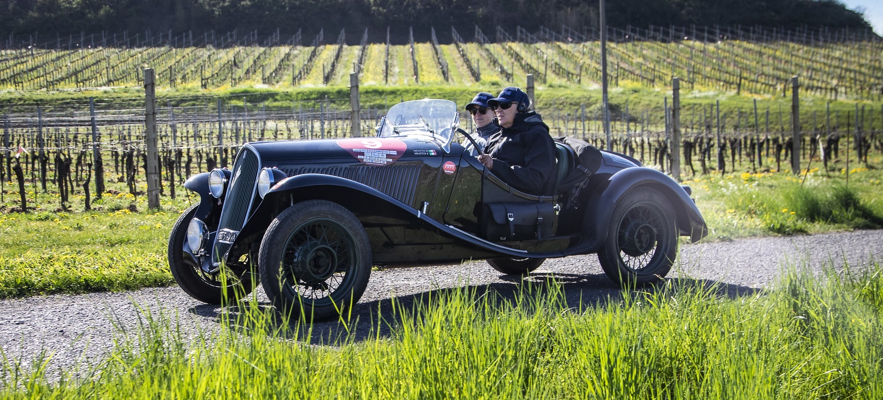101 equipaggi al via della 16ª edizione del Franciacorta Historic 2023.