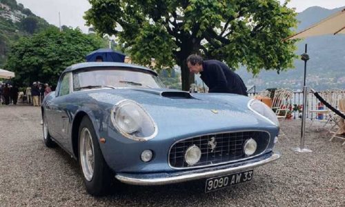 La Ferrari 250 Gt Spider California vince la Coppa d’Oro a Villa d’este.