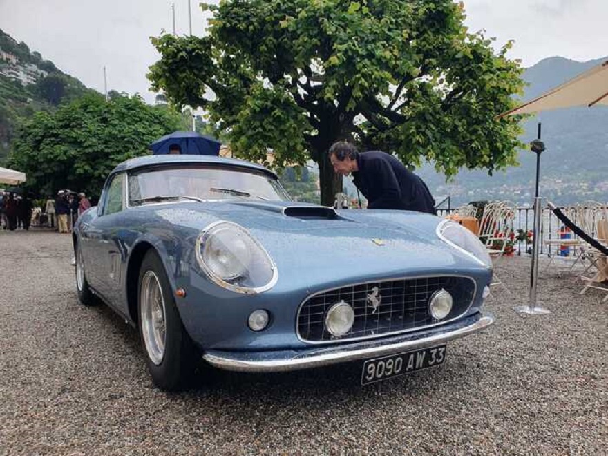 La Ferrari 250 Gt Spider California vince la Coppa d’Oro a Villa d’este.