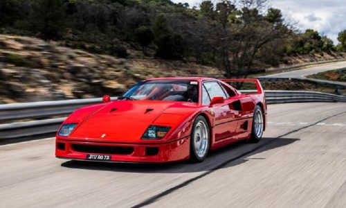 Va all’asta la Ferrari F40 che fu di Alain Prost.