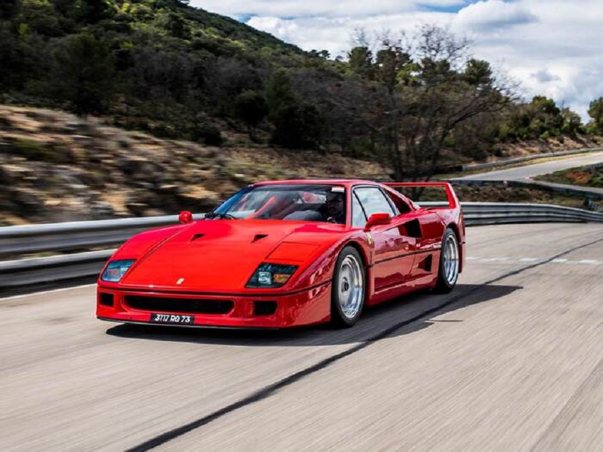Va all’asta la Ferrari F40 che fu di Alain Prost.