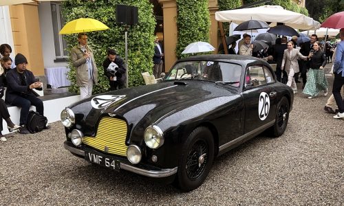 ASI premia una Aston Martin DB2 a Villa d’Este.