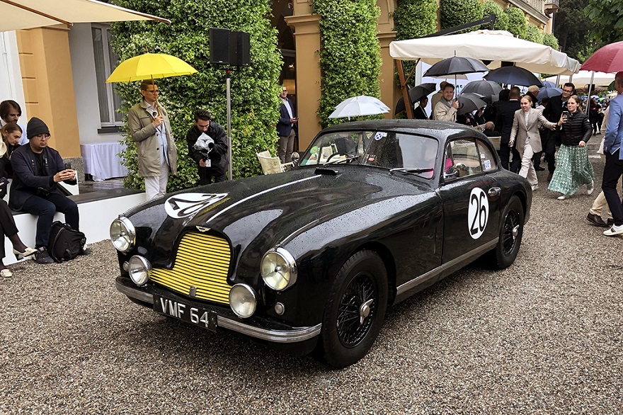 ASI premia una Aston Martin DB2 a Villa d’Este.