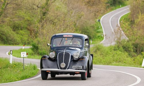 La Fiat 508C di Passanante – Molgora vince il Circuito Stradale del Mugello 2023.