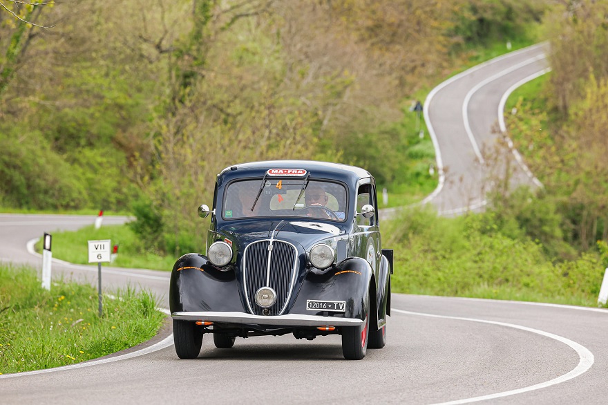 La Fiat 508C di Passanante – Molgora vince il Circuito Stradale del Mugello 2023.