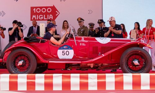 Andrea Vesco fa il poker alla 1000 Miglia 2023.