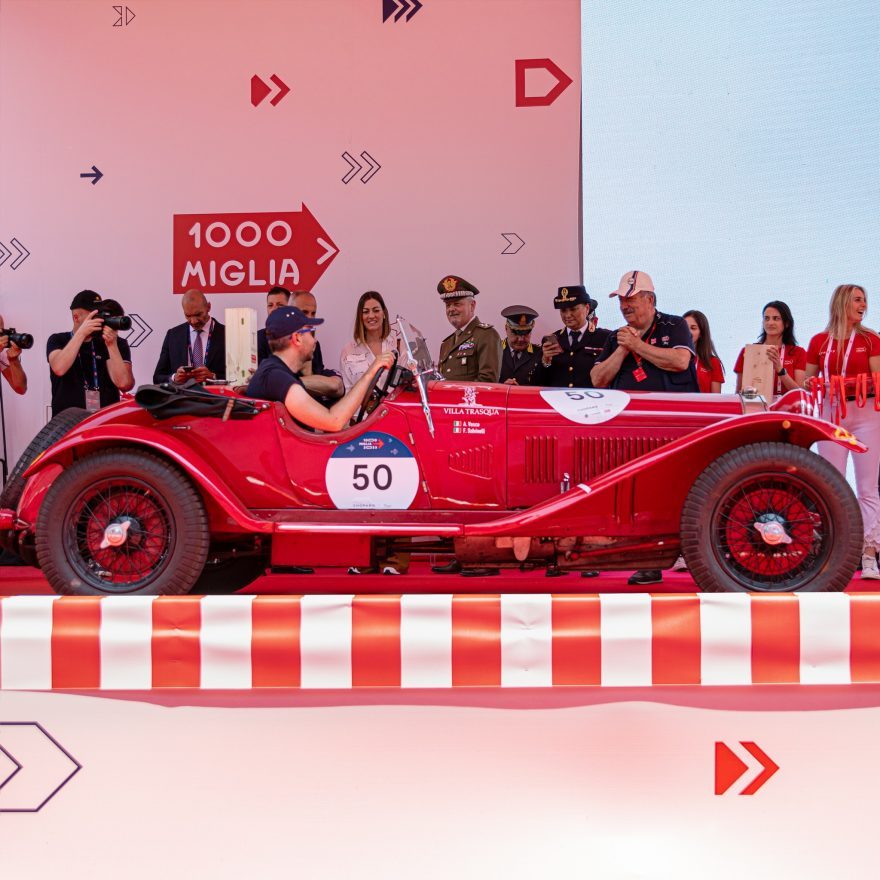 Andrea Vesco fa il poker alla 1000 Miglia 2023.