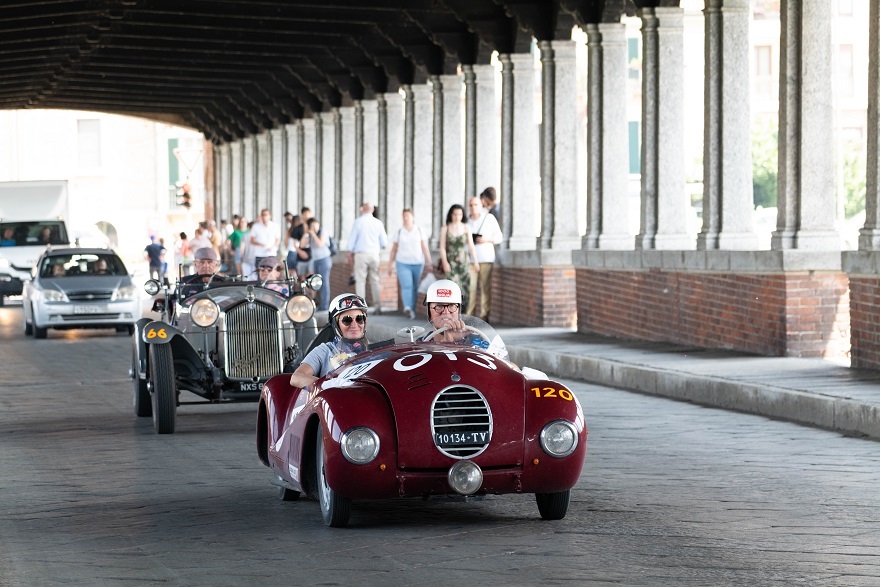 La 1000 Miglia riprende il suo percorso dalla 4^ tappa.