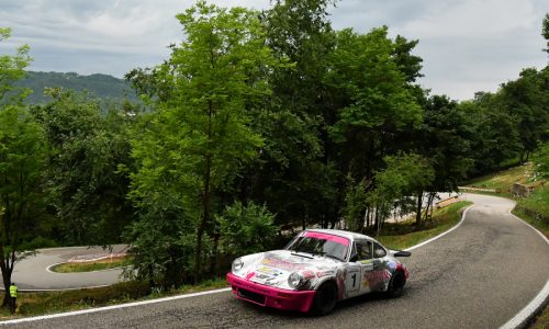 Sono Da Zanche-De Luis su Porsche 911 RS i vincitori del Rally Storico Campagnolo.