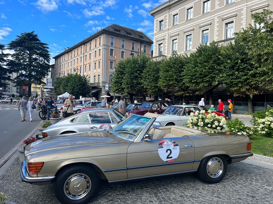Arte motoristica e luoghi unici per Ruote nella Storia sul Monte Rosa.