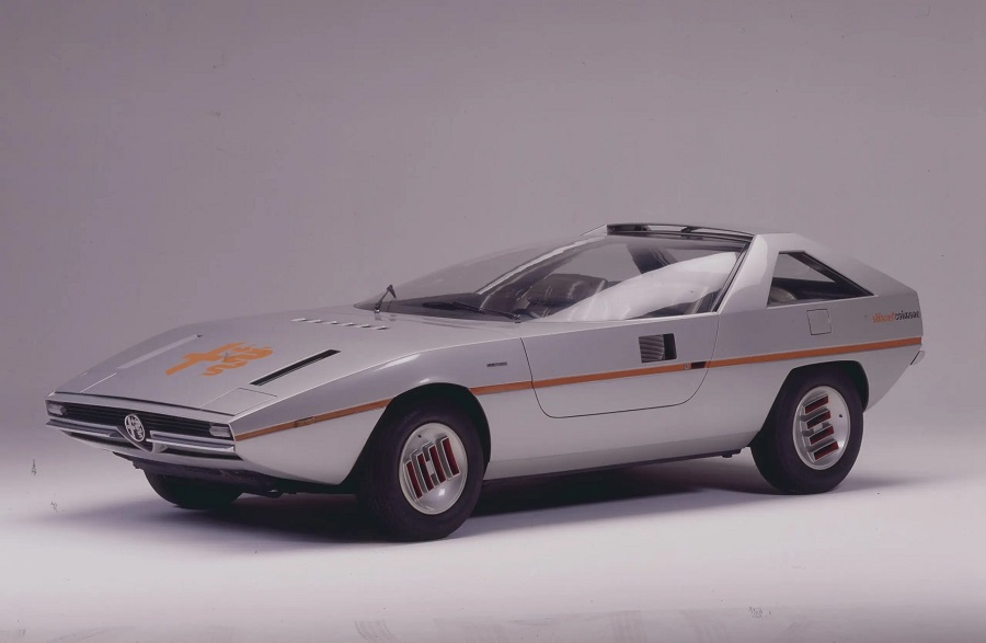 L’avvenieristica Alfa Romeo Caimano.