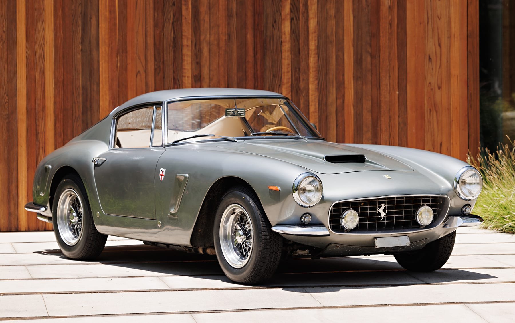 Una Ferrari 250 GT Berlinetta SWB del 1962 all’asta a Pebble Beach.