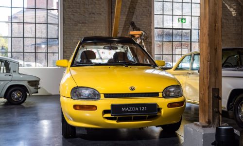 Mazda 121 “Goldy” Limited Edition: una dolce scoperta nel Museo Frey di Augusta.