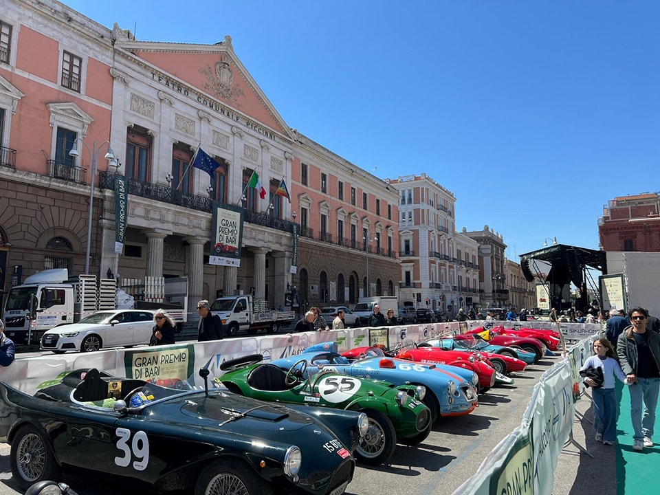 Successo strepitoso alla Rievocazione del Gran Premio di Bari.