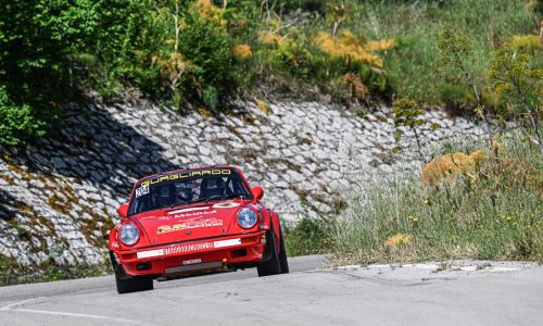 Il Targa Florio Historic Rally è di Riolo-Marin su Porsche 911 RS.