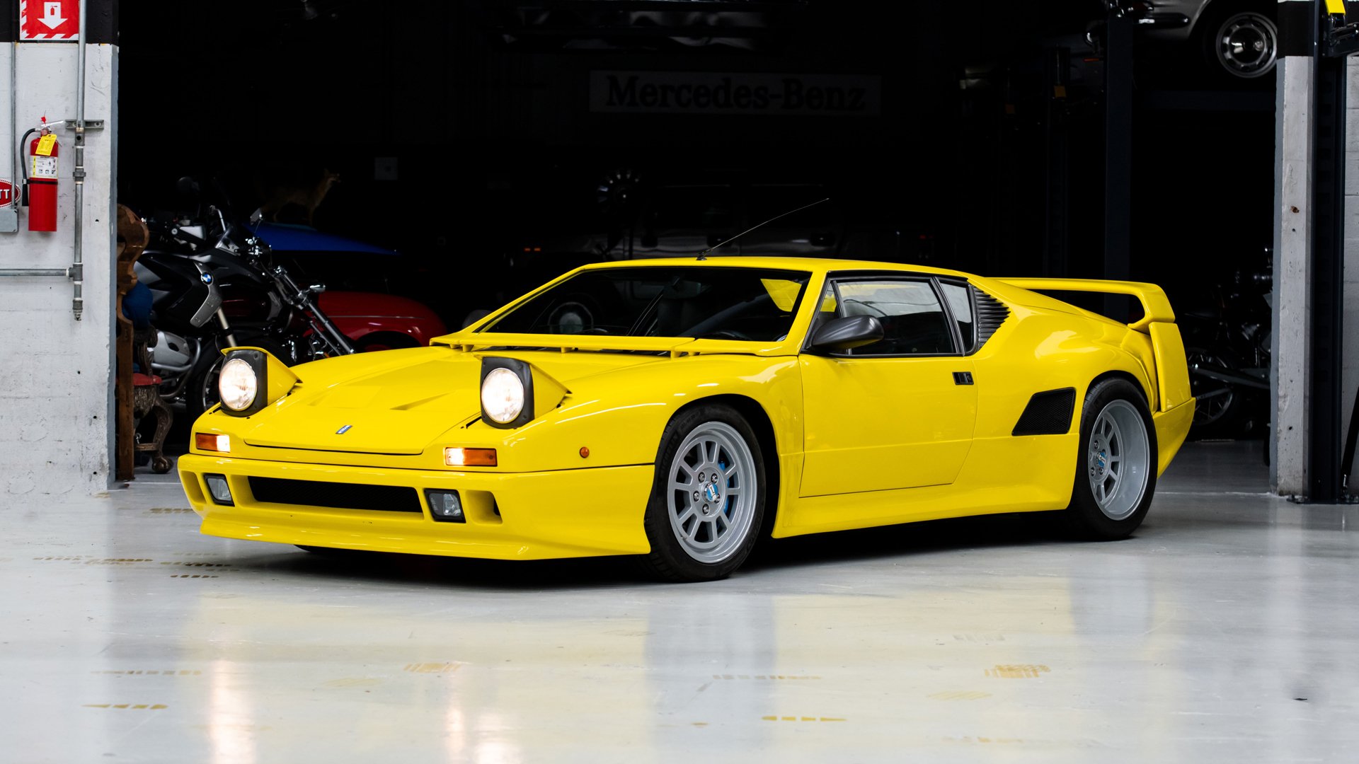 Una rara De Tomaso Pantera 90 Si all’asta da RM Sotheby’s.