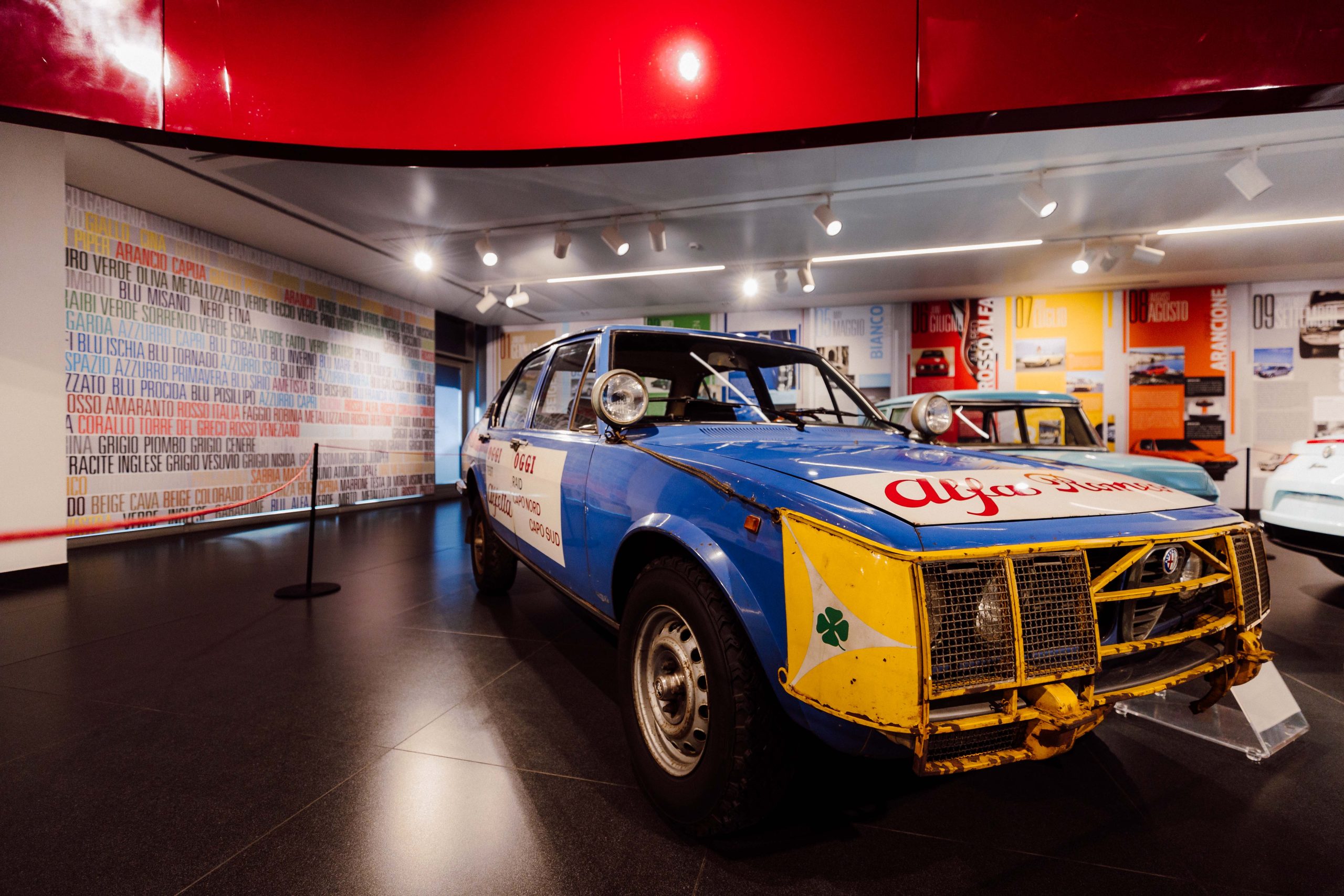 Alfa Romeo: un anno a colori. Al Museo di Arese, un viaggio emozionale tra tinte, storia e stile.
