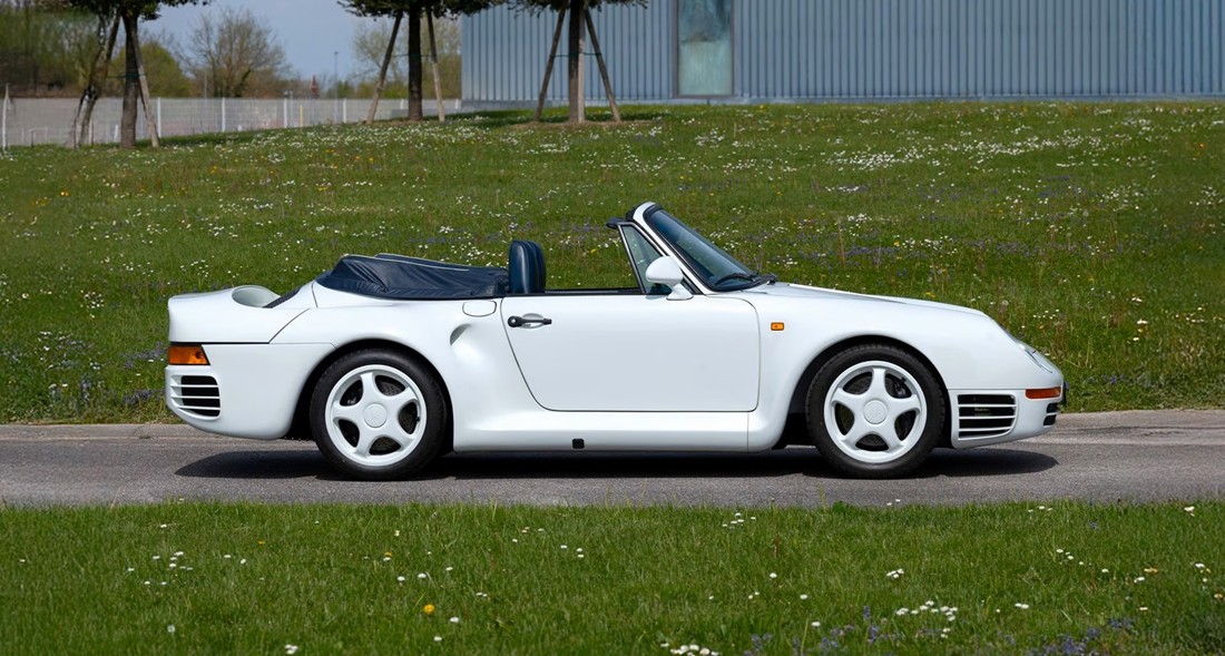 All’asta la Porsche 959 Speedster: l’unico esemplare creato da Charlie Feustel.