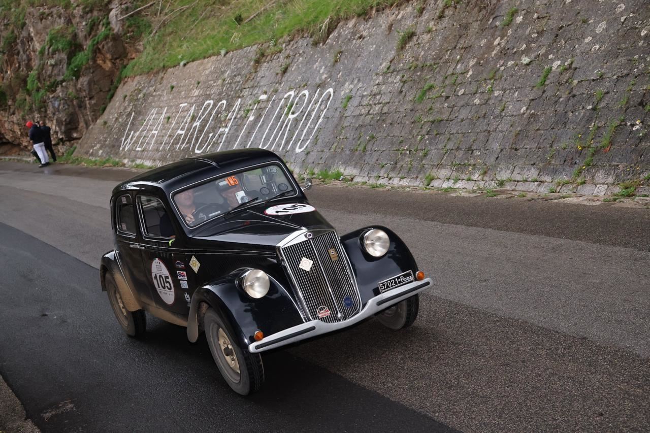 Moceri su Lancia Aprilia mette il settimo sigillo sulla Targa Florio Classica 2025.