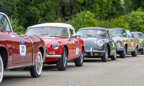1000 Miglia Warm Up Switzerland 2026: la Freccia Rossa conquista la Svizzera tedesca.