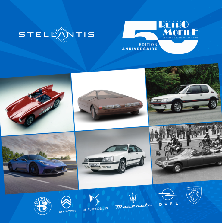 Stellantis a Rétromobile 2026: quando la memoria diventa futuro.