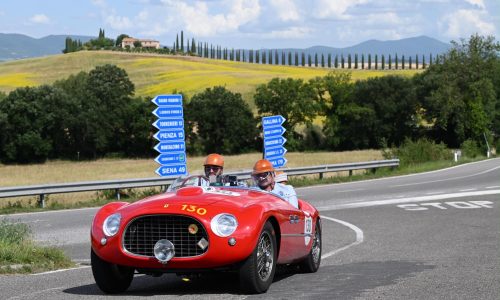 1000 Miglia 2026: da Siena a Radicofani, in direzione della capitale.