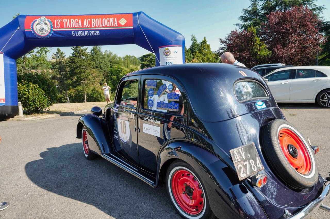 Bertoli e Vavassori conquistano la Targa AC Bologna. Franciacorta Motori firma una storica tripletta.