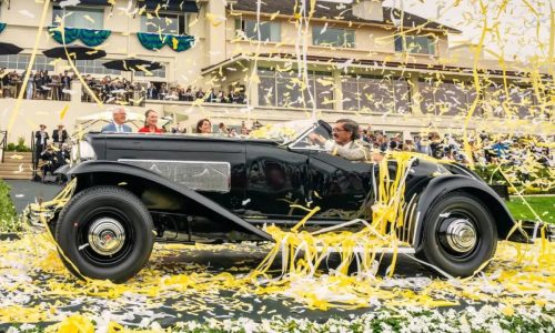 Pebble Beach 2026, la Duesenberg SSJ di Gary Cooper conquista il Best of Show.