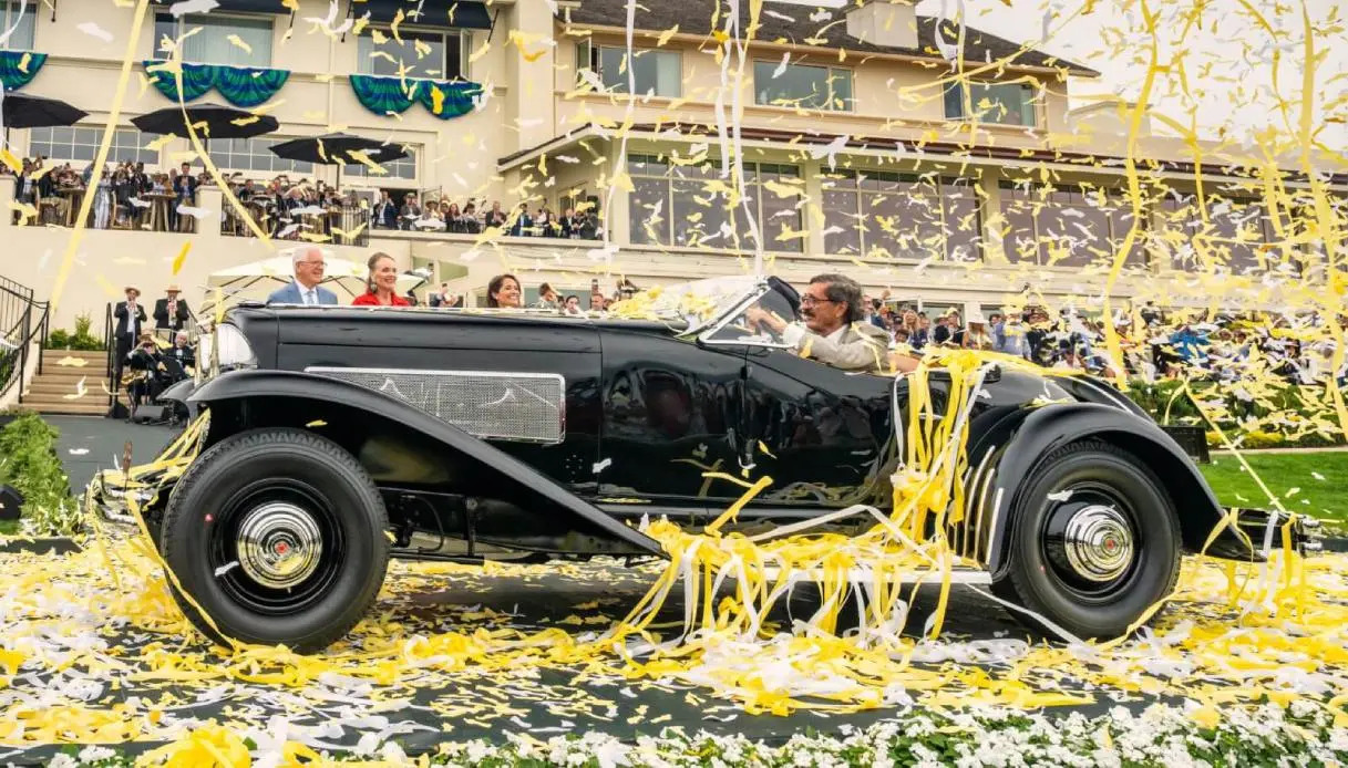 Pebble Beach 2026, la Duesenberg SSJ di Gary Cooper conquista il Best of Show.