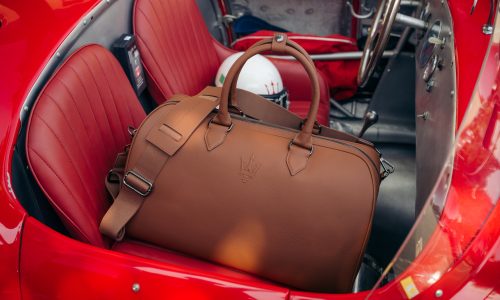 Maserati Weekend Bag: 100 borse celebrano i 100 anni del Tridente.