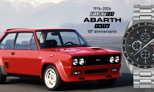 Fiat 131 Abarth Rally, 50 anni celebrati dal cronografo Breil.