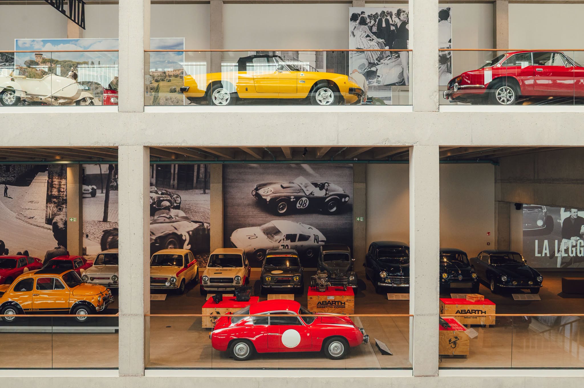 Squadra Abarth & Rally Collection: il tempio dello Scorpione che vive nel cuore delle Fiandre.